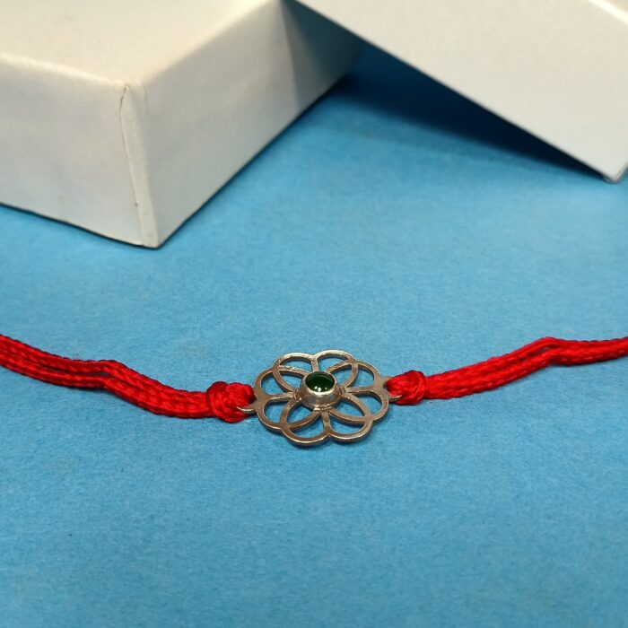Elegant 925 Silver Rakhi for a Timeless Bond