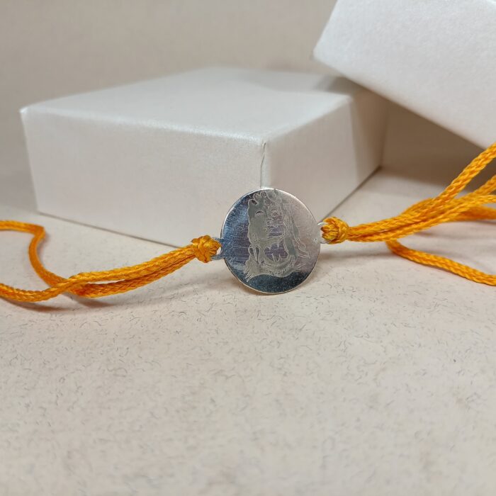 Silver 925 Aadi Yogi Mahadev Rakhi - Divine Blessings