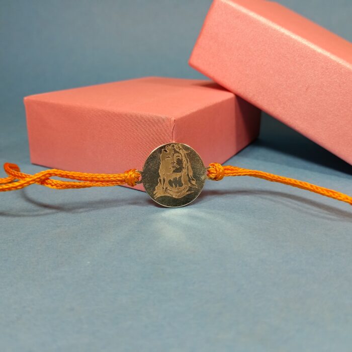 Silver 925 Aadi Yogi Mahadev Rakhi - Divine Blessings