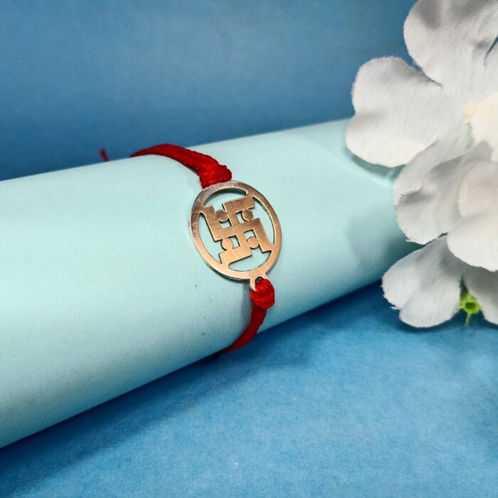 Saankhiya Serenity: Handcrafted Rakhi Collection