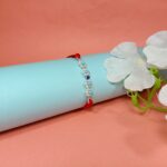 Divine Pearl Rakhi in Sterling Silver