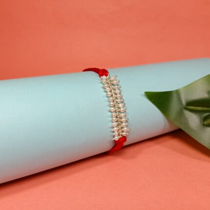925 Silver Pearl Rakhi: Timeless Beauty