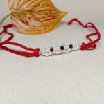 Shine of Silver Rakhi