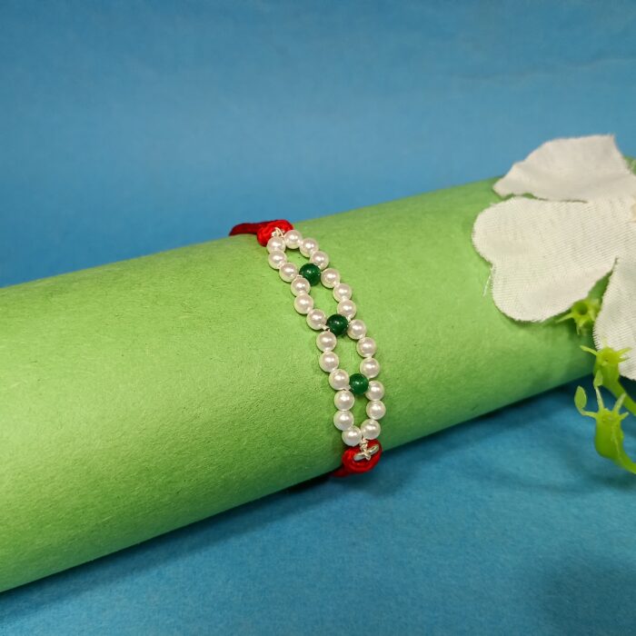 Silver Splendor Rakhi