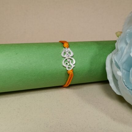 Silver 925 Trishul Rakhi: Divine Protection, Eternal Bond