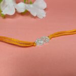 Silver 925 Trishul Rakhi: Divine Protection, Eternal Bond