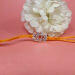 Silver 925 Kamal Fool Rakhi - Elegance in Every Thread