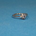 925 Silver Solitaire Spark Ring