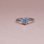 925 Silver Solitaire Spark Ring