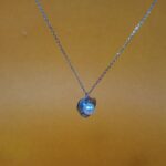 Radiant Reverie: Sterling Silver Chain Pendant