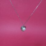 Radiant Reverie: Sterling Silver Chain Pendant