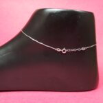 Featherlight Grace: Sterling Silver 925 Anklet