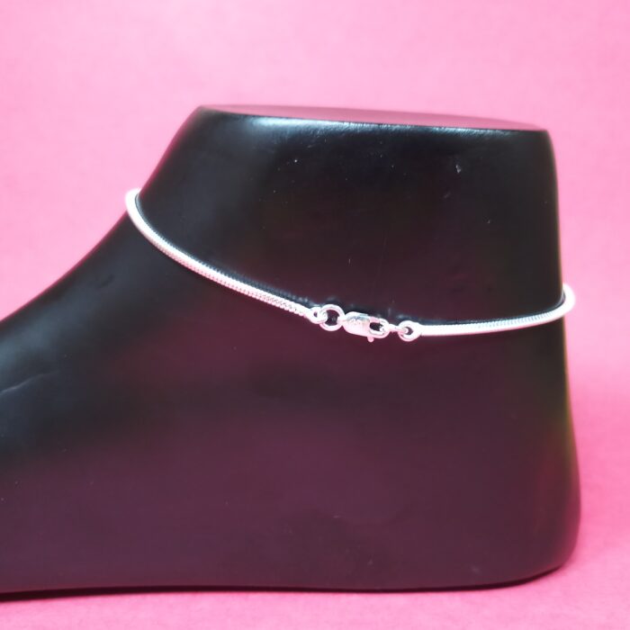 Silver Serenity: Sterling Silver 925 Anklet