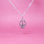 Divine Trishul: Sterling Silver 925 Pendant