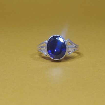 Contemporary Men's Silver Ring