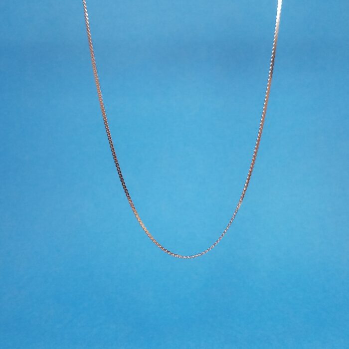 Elegant 925 Sterling Silver Chain - Timeless Sophistication