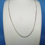 Classic Charm: Genuine 925 Sterling Silver Chain