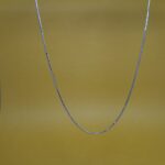 Classic Charm: Genuine 925 Sterling Silver Chain