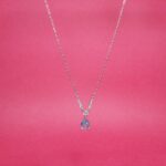 Radiant 925 Silver Chain Pendant - Pure Elegance