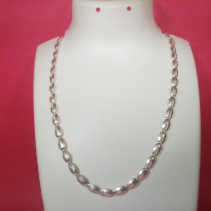 Exquisite Fine Silver Chain - Lustrous Finish