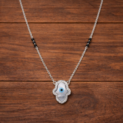 Elegant Silver 925 Mangalsutra - Timeless Symbol of Love