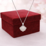 Serene Moonlight: Handcrafted Chain Pendant