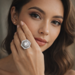 925 Silver Solitaire Promise Heart Ring
