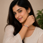 Graceful Pearl Rakhi: Symbol of Purity and Love