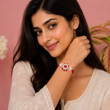 Pearl Rakhi: Elegance and Tradition