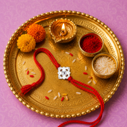 Sterling Silver 925 Rakhi: Symbol of Precious Moment
