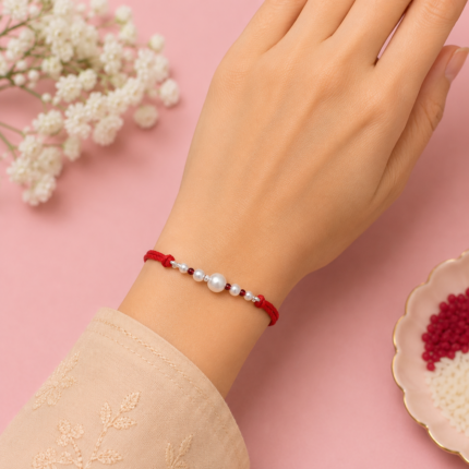 Pearl Rakhi: Embrace Tradition with Elegance