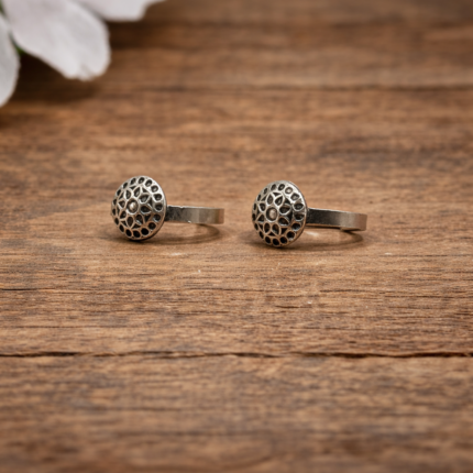 Elegant 925 Sterling Silver Toe Ring 2