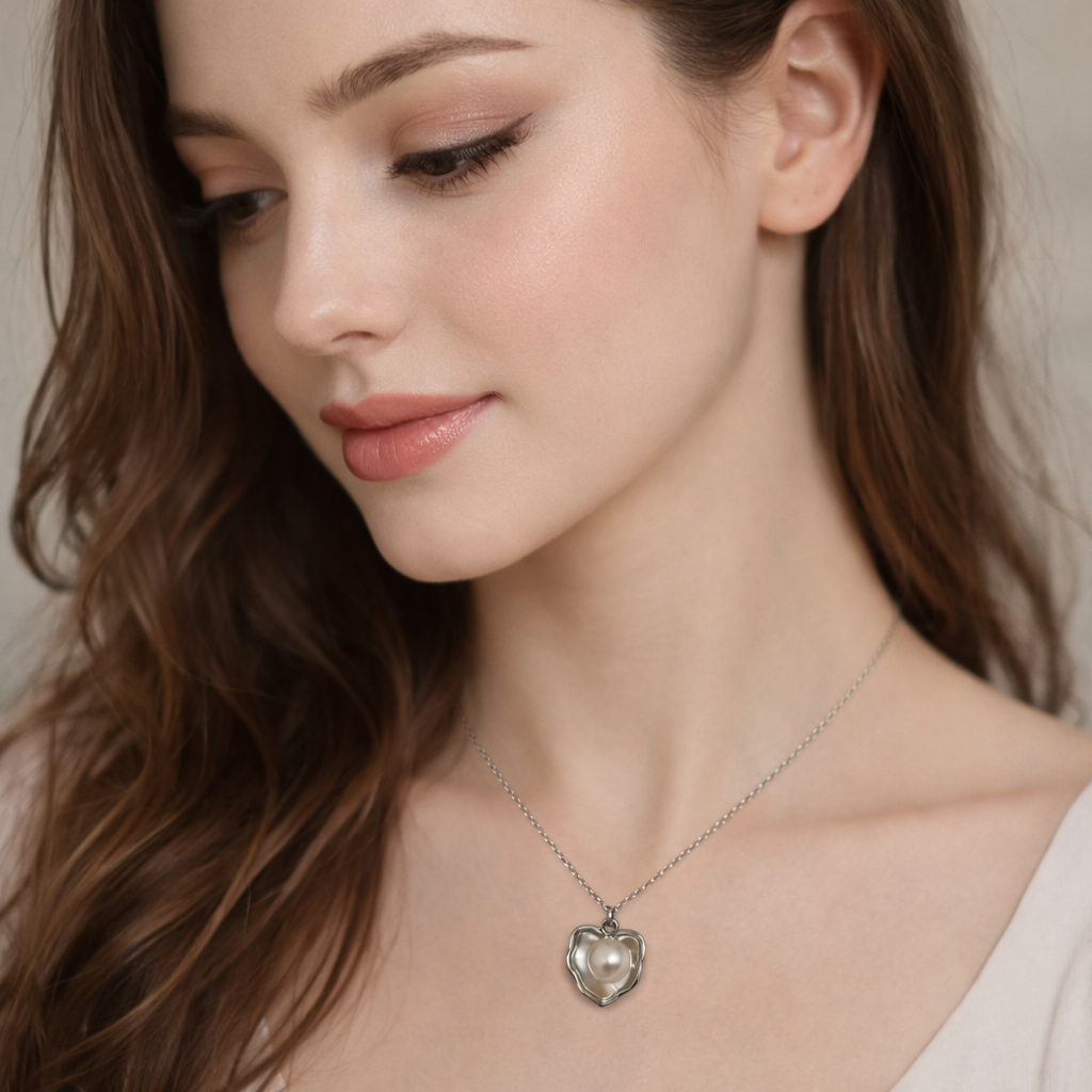 ChatGPT Image Mar 9, 2026, 12_20_07 PM Radiant Reverie: Sterling Silver Chain Pendant