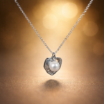 Radiant Reverie: Sterling Silver Chain Pendant