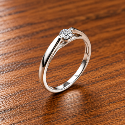925 Silver Classic Solitaire Ring