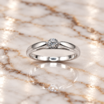 925 Silver Classic Solitaire Ring