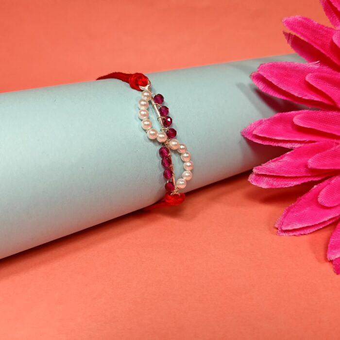 Timeless Pearl Rakhi: Celebrating Sibling Bond with Elegance