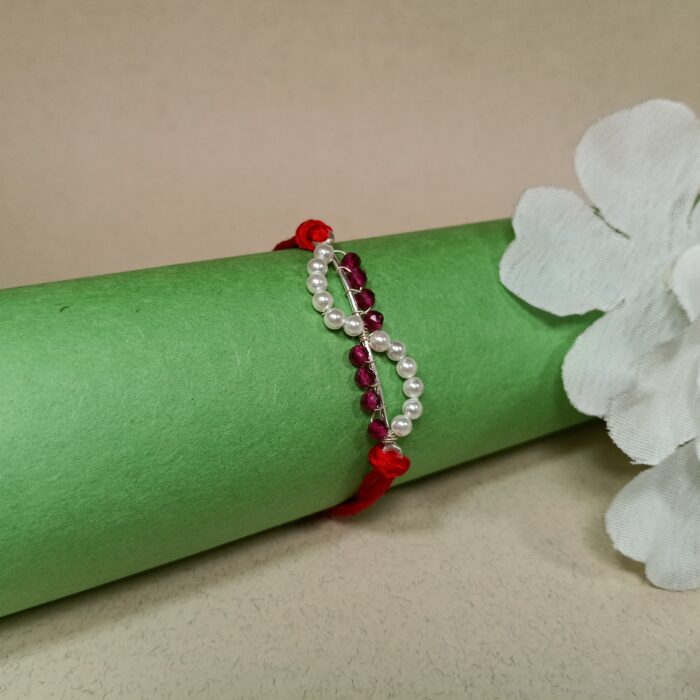 Timeless Pearl Rakhi: Celebrating Sibling Bond with Elegance