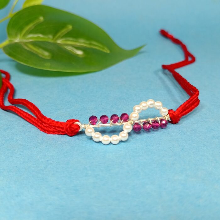 Timeless Pearl Rakhi: Celebrating Sibling Bond with Elegance