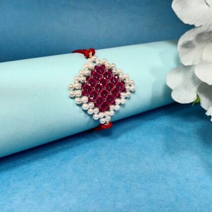 Pearl Elegance: Rakhi for a Timeless Bond