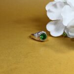 Silver 925 Ring with Green Stone - Timeless Beauty