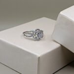 925 Silver Solitaire Spark Ring