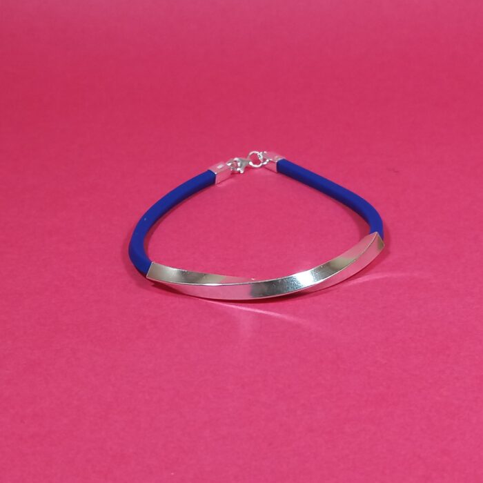 Stylish Men's Silver Link Bracelet