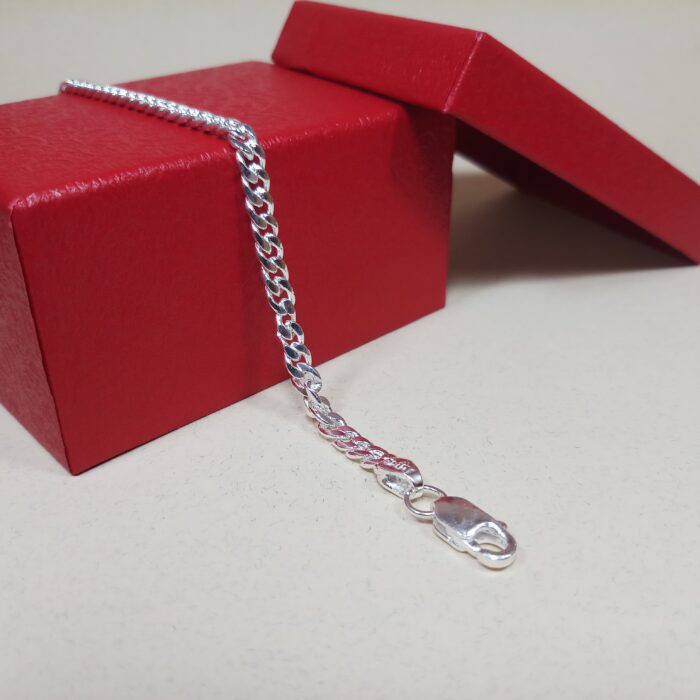 Modern Masculinity: Sterling Silver Bracelet