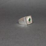 Sleek Silver Band for Him