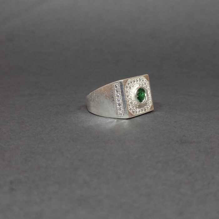 Sleek Silver Band for Him