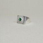 Sleek Silver Band for Him
