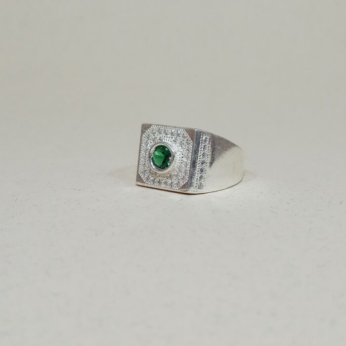 Sleek Silver Band for Him