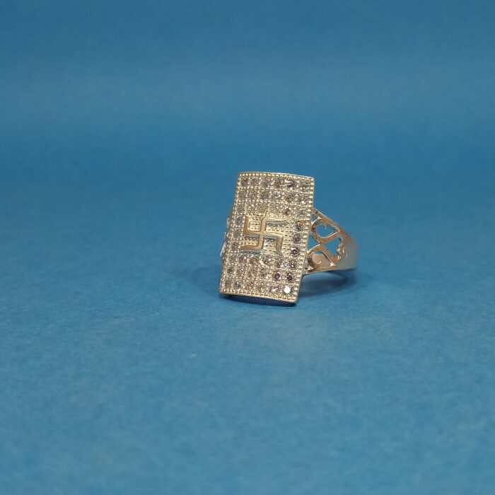 Classic Gents Silver Sankhiya Ring