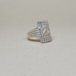 Elegant Silver Gents Ring